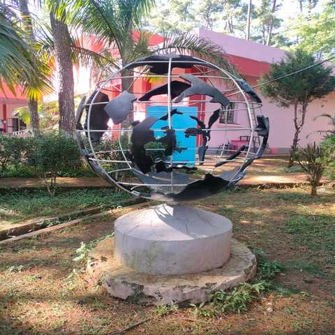 Globe Sculpture